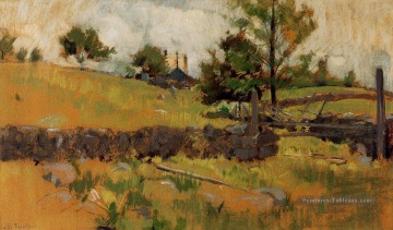 Printemps Paysage Impressionniste paysage John Henry Twachtman Peinture à l'huile